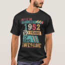 Pesquisar por feito em 1952 camisetas Incrível
