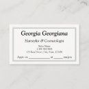 Pesquisar por horário cartões Minimalista