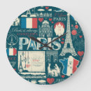 Pesquisar por vintage paris relogios de parede Padrão