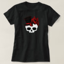 Pesquisar por crânio feminino camisetas Arco