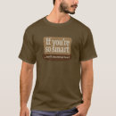 Pesquisar por espertos camisetas Inteligente