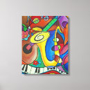 Pesquisar por saxofone impressão de canvas Arte