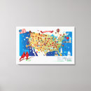 Pesquisar por bandeira estados unidos impressão de canvas America do norte