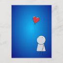 Pesquisar por balões vermelhos cartoes postais Amor