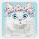 Pesquisar por gato floral adesivos Bonito