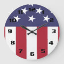 Pesquisar por patriotismo relogios de parede Vermelho branco e azul