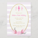 Pesquisar por bailarina aniversário convites Ouro