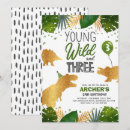 Pesquisar por três d convites Jovem selvagem e três