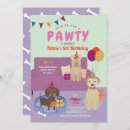 Pesquisar por dog birthday convites Festa de cachorro