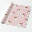 Pesquisar por vintage papai noel papel de presente Rosa