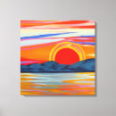 Pesquisar por margem impressão de canvas Pôr do sol