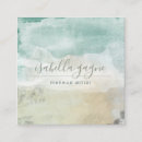 Pesquisar por onda verde cartao de visita Abstrato