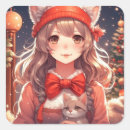 Pesquisar por gatinho anime adesivos Natal