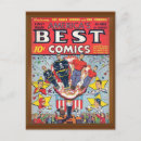 Pesquisar por super herói retro cartoes postais Vintage