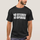 Pesquisar por opinião camisetas Sem útero sem opinião