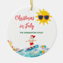 Pesquisar por papai noel tropical ornamentos Natal em julho