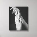 Pesquisar por corpo humano impressão de canvas Preto e branco