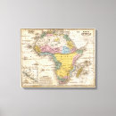 Pesquisar por mapa do país impressão de canvas Por