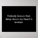 Pesquisar por coração quebrado pôsteres Triste