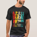 Pesquisar por camisa do aniversário de abril camisetas Retrô