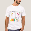 Pesquisar por arte matemática camisetas Relação ouro