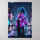 Pesquisar por cyberpunk pôsteres Cidade futurista