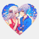 Pesquisar por coração anime adesivos Casal animado