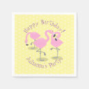 Pesquisar por flamingo engraçado guardanapos Rosa