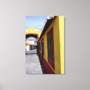 Pesquisar por janela impressão de canvas Azul