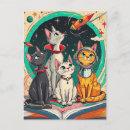 Pesquisar por felina cartoes postais Amantes de gatos
