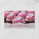 Pesquisar por cupcake da flor cartao de visita Padeiro