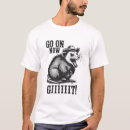 Pesquisar por guaxinim masculinas camisetas Gambá