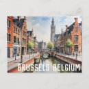 Pesquisar por bruxelas bélgica cartoes postais Aquarela