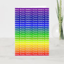Pesquisar por gay aniversario cartoes Rainbow