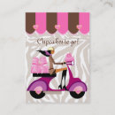 Pesquisar por patinete cartao de visita Cupcake