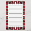 Pesquisar por cruzada papel de carta Vermelho
