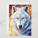 Pesquisar por lobo branco cartoes Aquarela