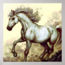 Pesquisar por cavalos brancos pôsteres Vintage