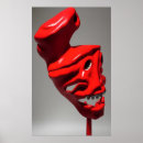Pesquisar por vermelho do sangue artes pôsteres Crânio