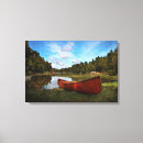 Pesquisar por canoa impressão de canvas Lago