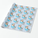 Pesquisar por azul do macaco papel de presente Marrom