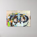 Pesquisar por multidão impressão de canvas Multidões