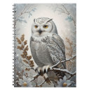 Pesquisar por coruja branca cadernos de notas Neve