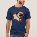 Pesquisar por pug dos desenhos animados camisetas Bonito