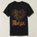 Pesquisar por coração musical camisetas Para músico