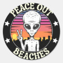 Pesquisar por alienígena paz adesivos Engraçado