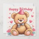 Pesquisar por meninas urso ursinho aniversario cartoes Flores