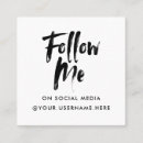 Pesquisar por trabalhos em rede sociais cartao de visita Moderno