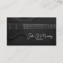 Pesquisar por lições da guitarra baixa cartao de visita Músico