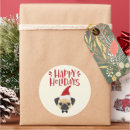 Pesquisar por pug natal adesivos Cão